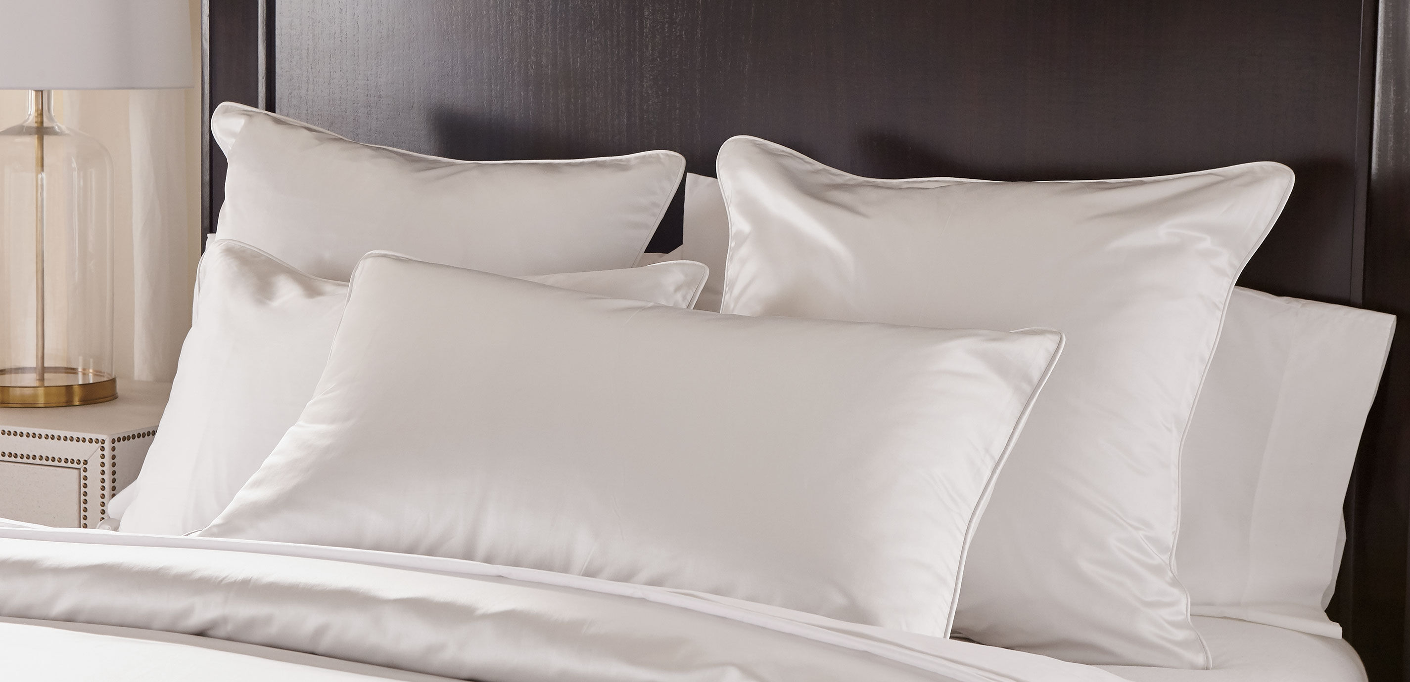 Salena Solid Duvet Cover and Shams, Pearl_2