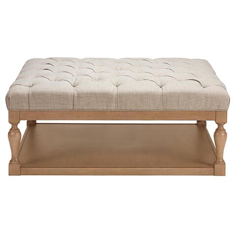 Donnelly 48" Square Cocktail Ottoman image