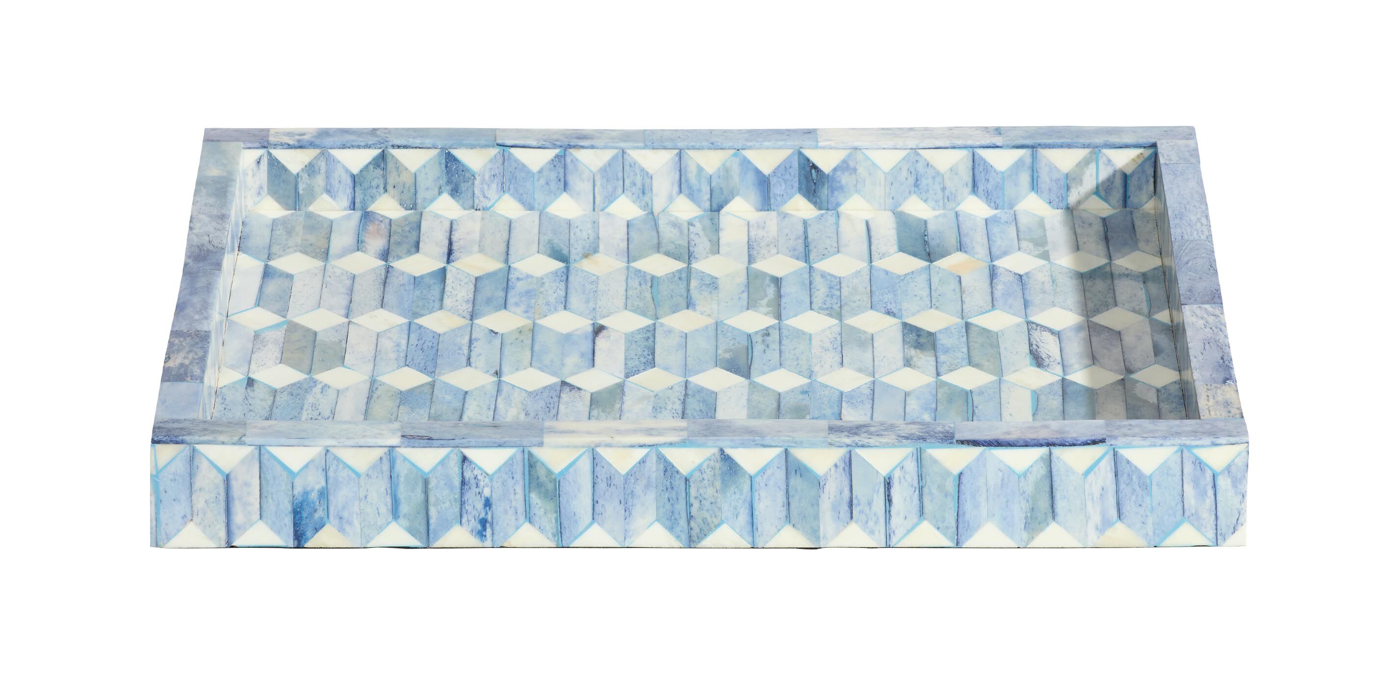 Blue Bone Tray