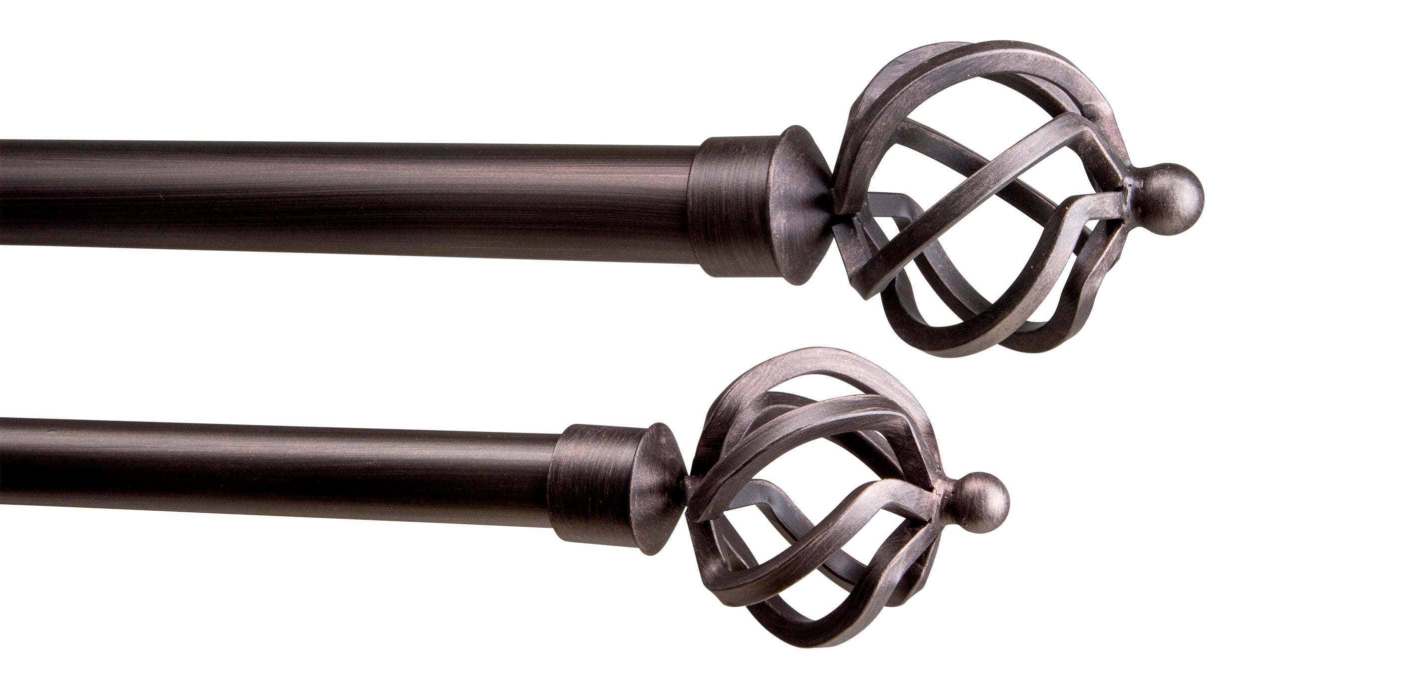 Metal Twist Finial Hardware Set