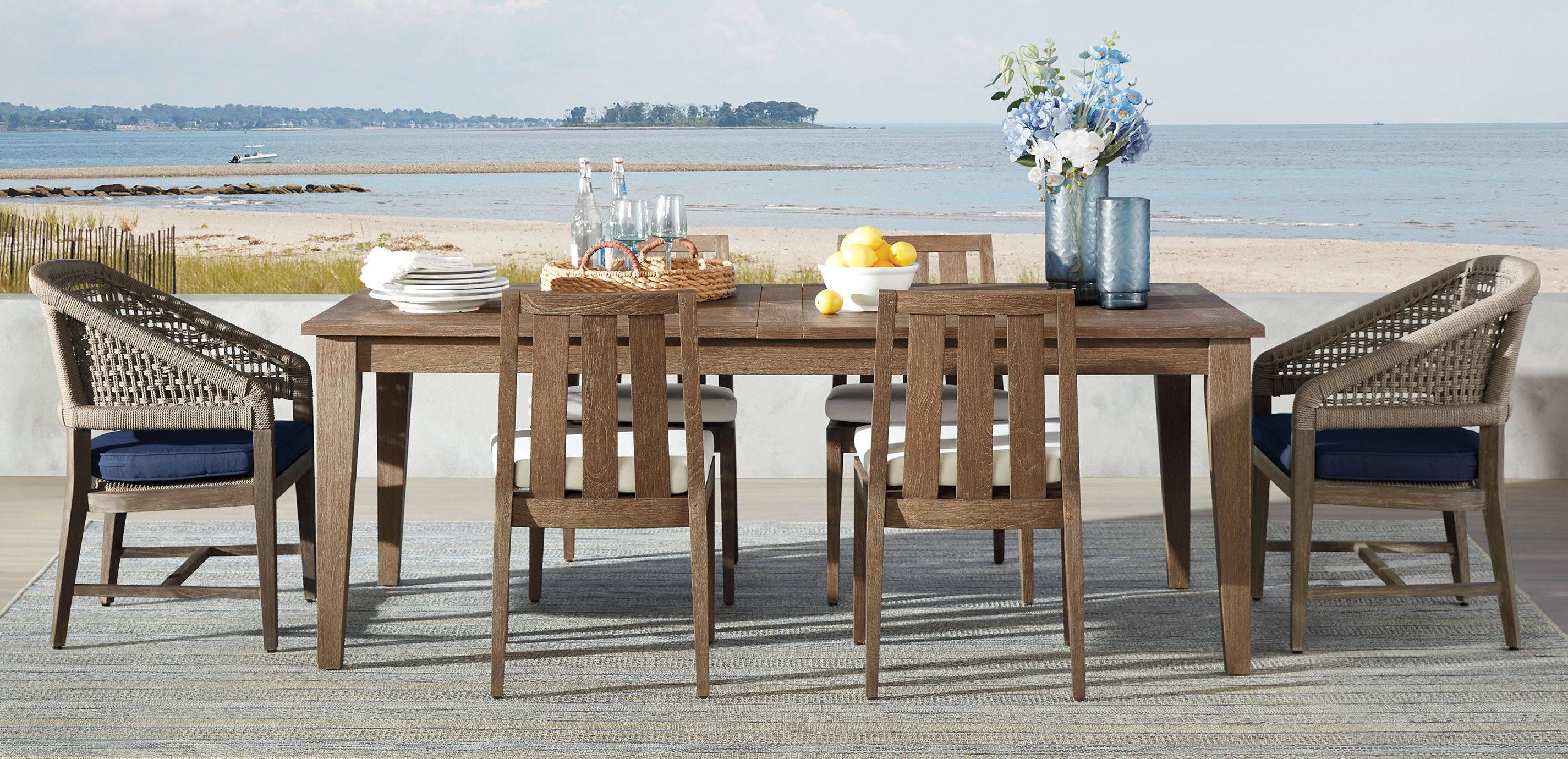 Bridgewater Cove Teak Extension Dining Table_10