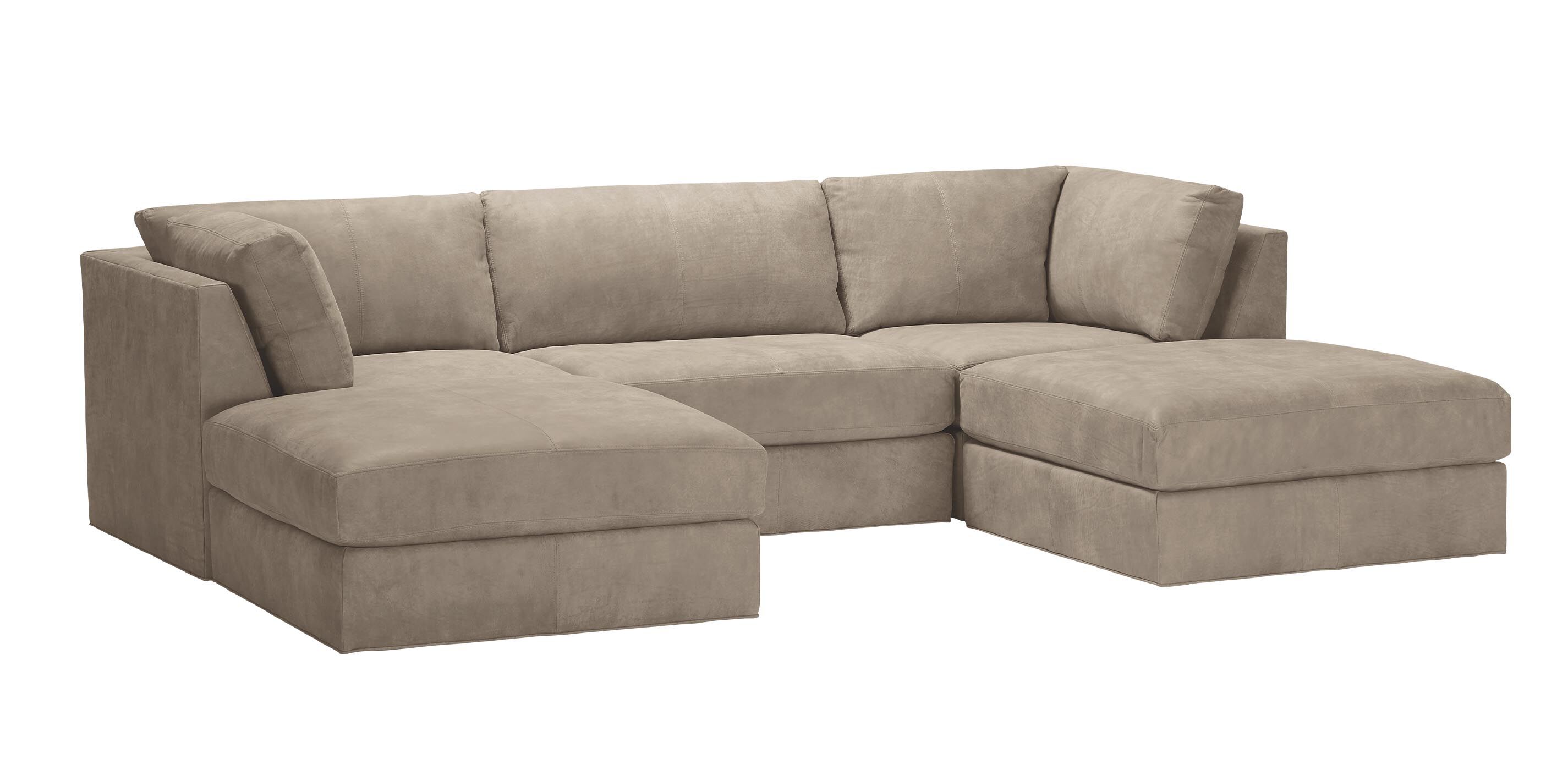 Daydreamer Leather Five-Piece Modular Sectional_5