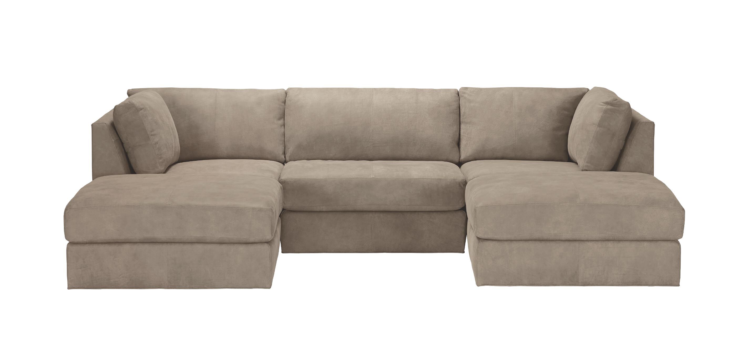 Daydreamer Leather Five-Piece Modular Sectional