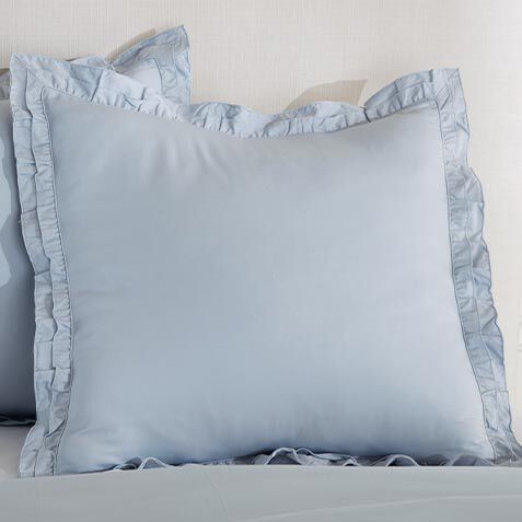 Ruffle Flange Euro Sham image