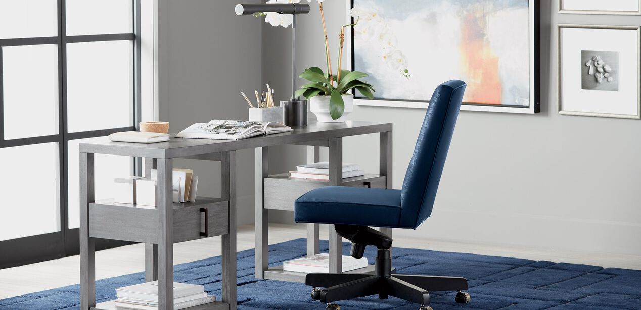 Jett Leather Desk Chair Leather Executive Desk Chair Ethan Allen