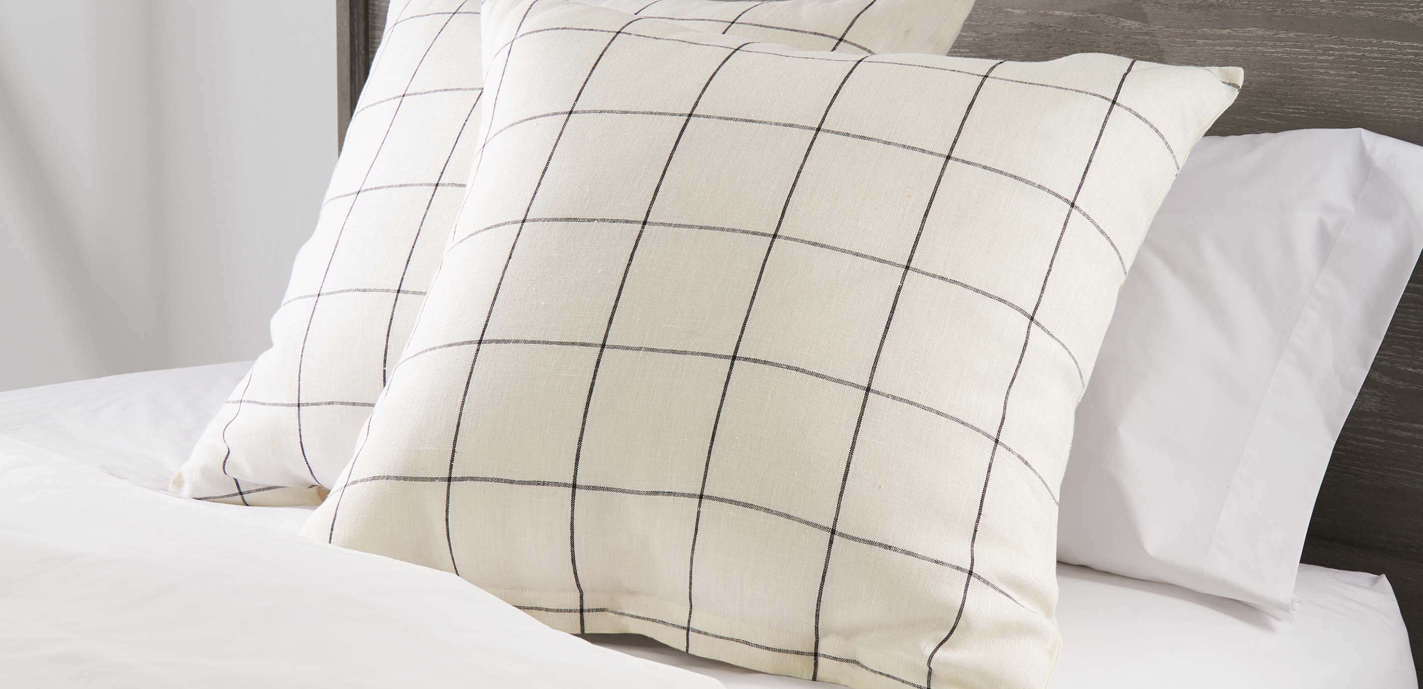 Linen Windowpane Sham