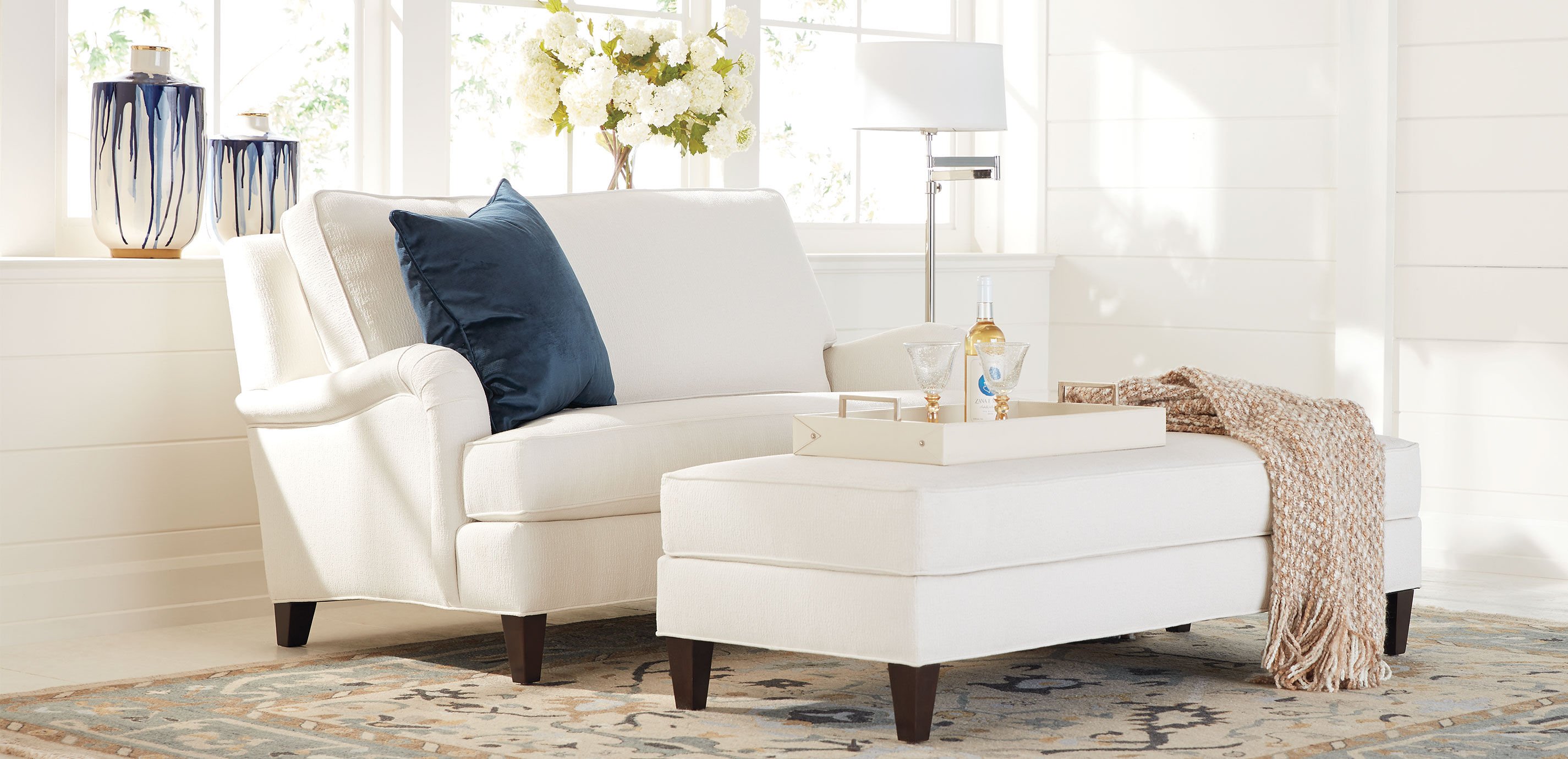 Danya Blue Ceramic Drip Vase_8