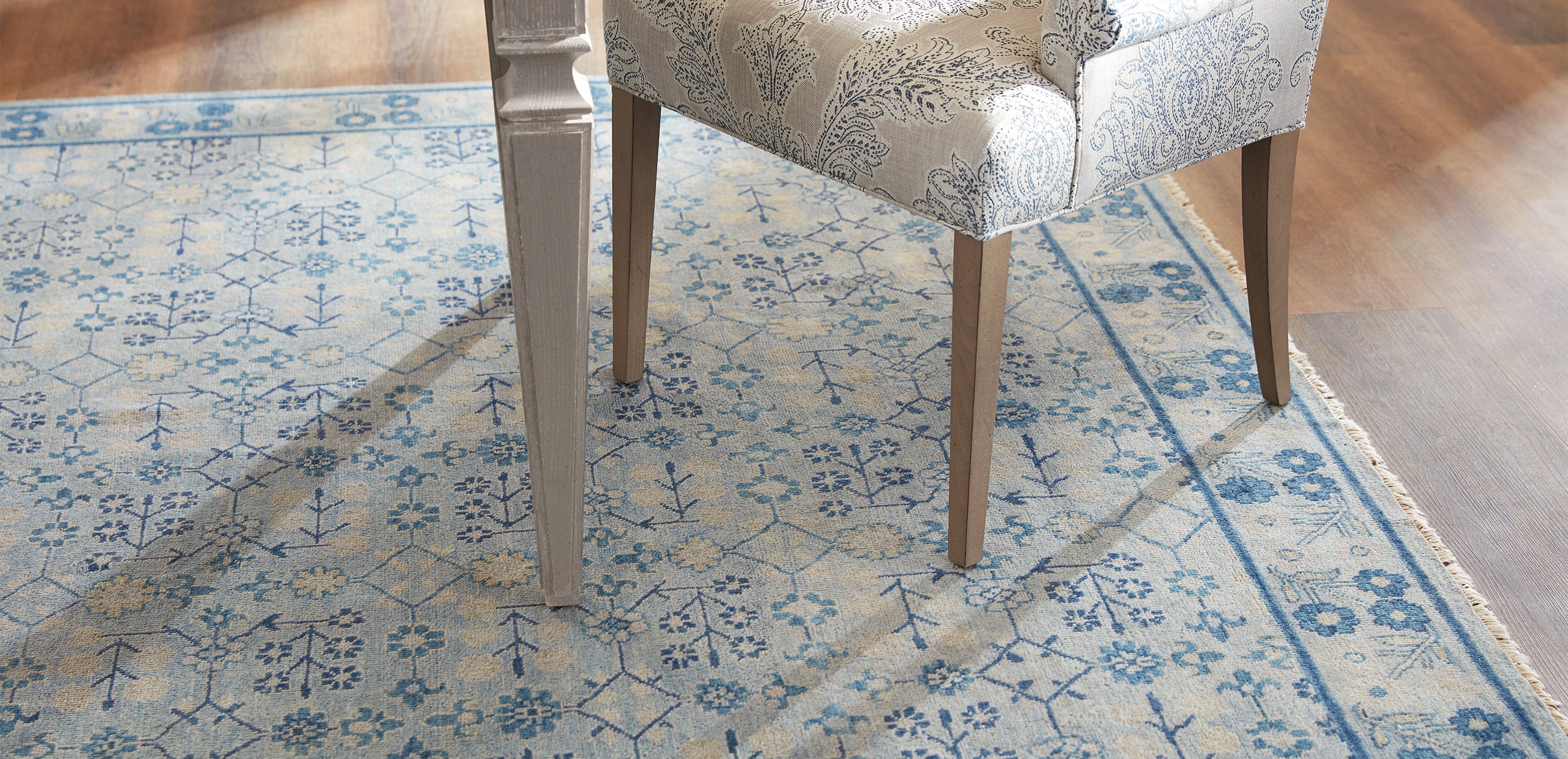 Khotan Rug, Gray/Blue_5