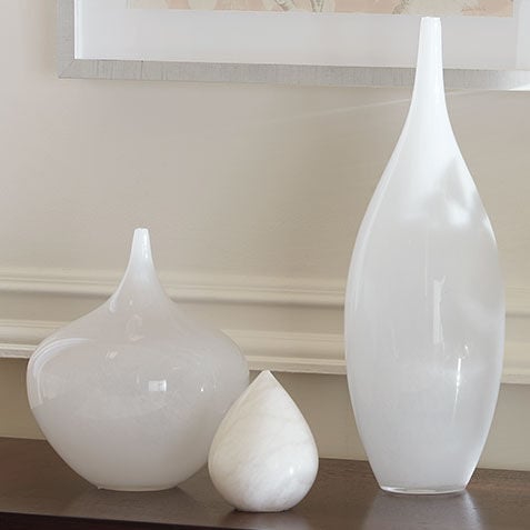 White Glass Goddess Vases Product Tile Hover Image 432060