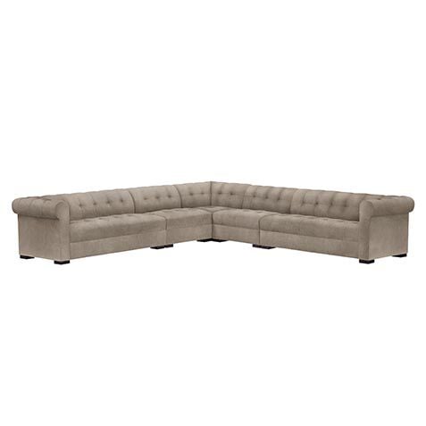 Rockwell Five-Piece Leather Sectional image rockwelllth5pc