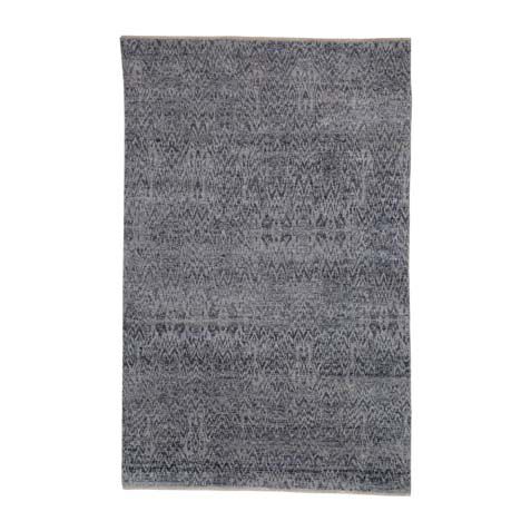 Ikat Rug, Gray/Ivory image