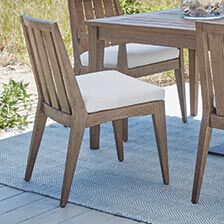 Bridgewater Cove Teak Dining Side Chair Product Tile Hover Image 404050
