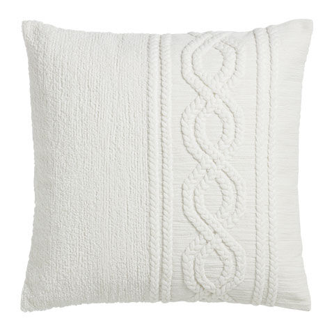 Textured Braid Trim Pillow image