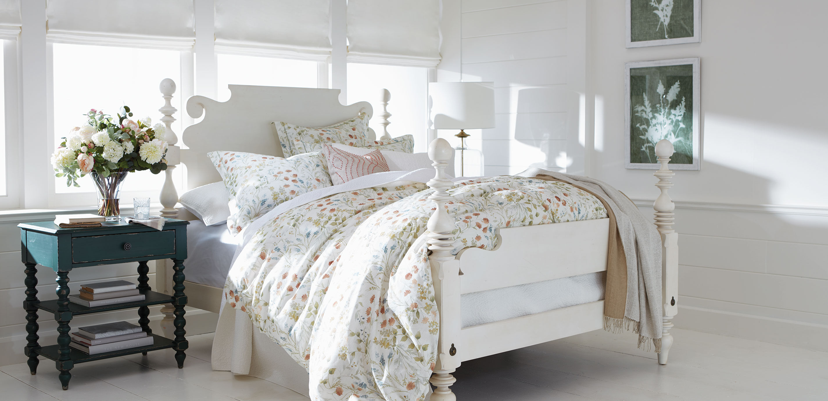 Country Floral Duvet Cover and Sham_4