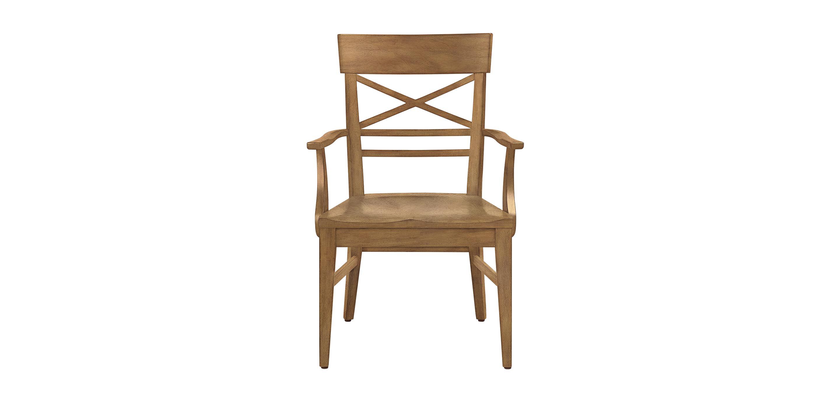 Blake Wood-Seat Armchair