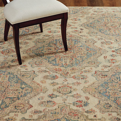 Royal Medallion Fringe Rug Product Tile Hover Image 041684