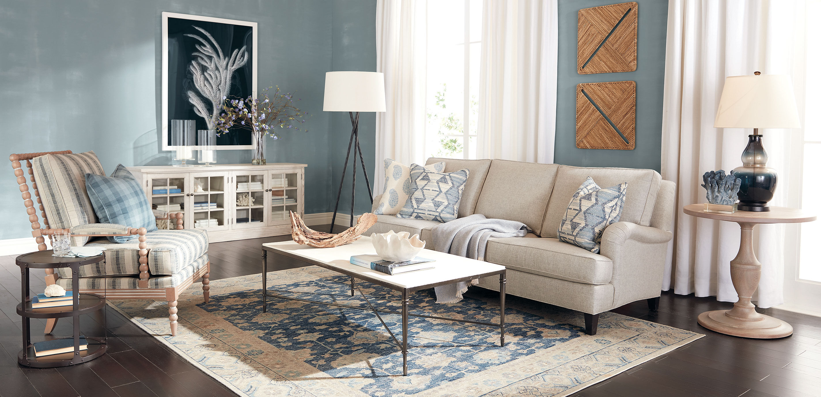 Cosmo Rug, Blue/Grey_7