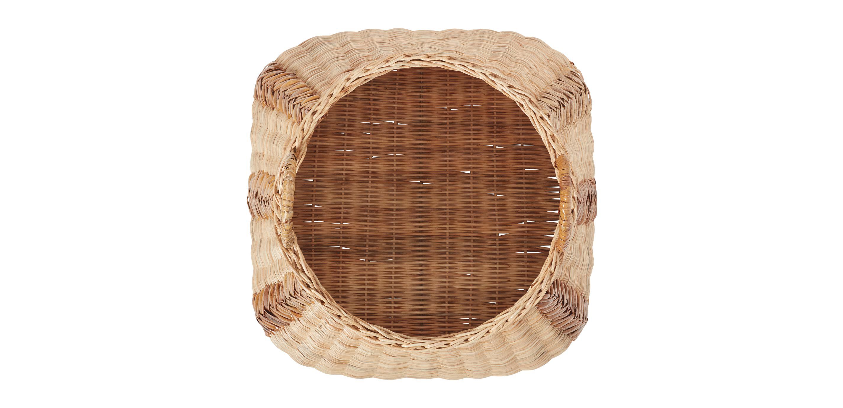 Large Braided Wicker Basket_3