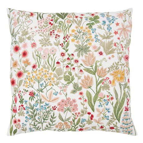 Spring Floral Garden Pillow image
