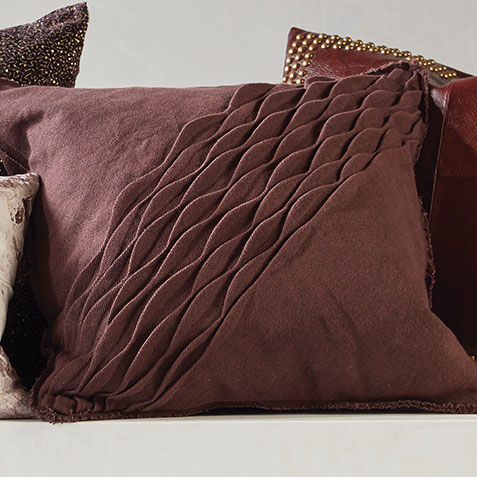Diagonal Pleated Pillow Product Tile Hover Image Diagonalpleatedpillow