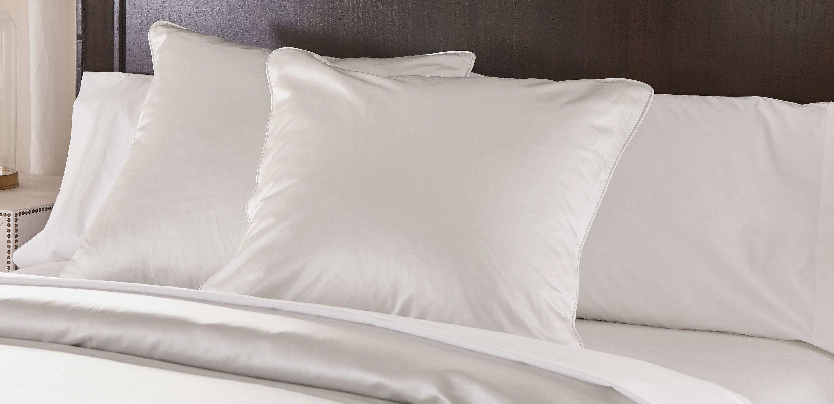 Salena Solid Duvet Cover and Shams, Pearl_3
