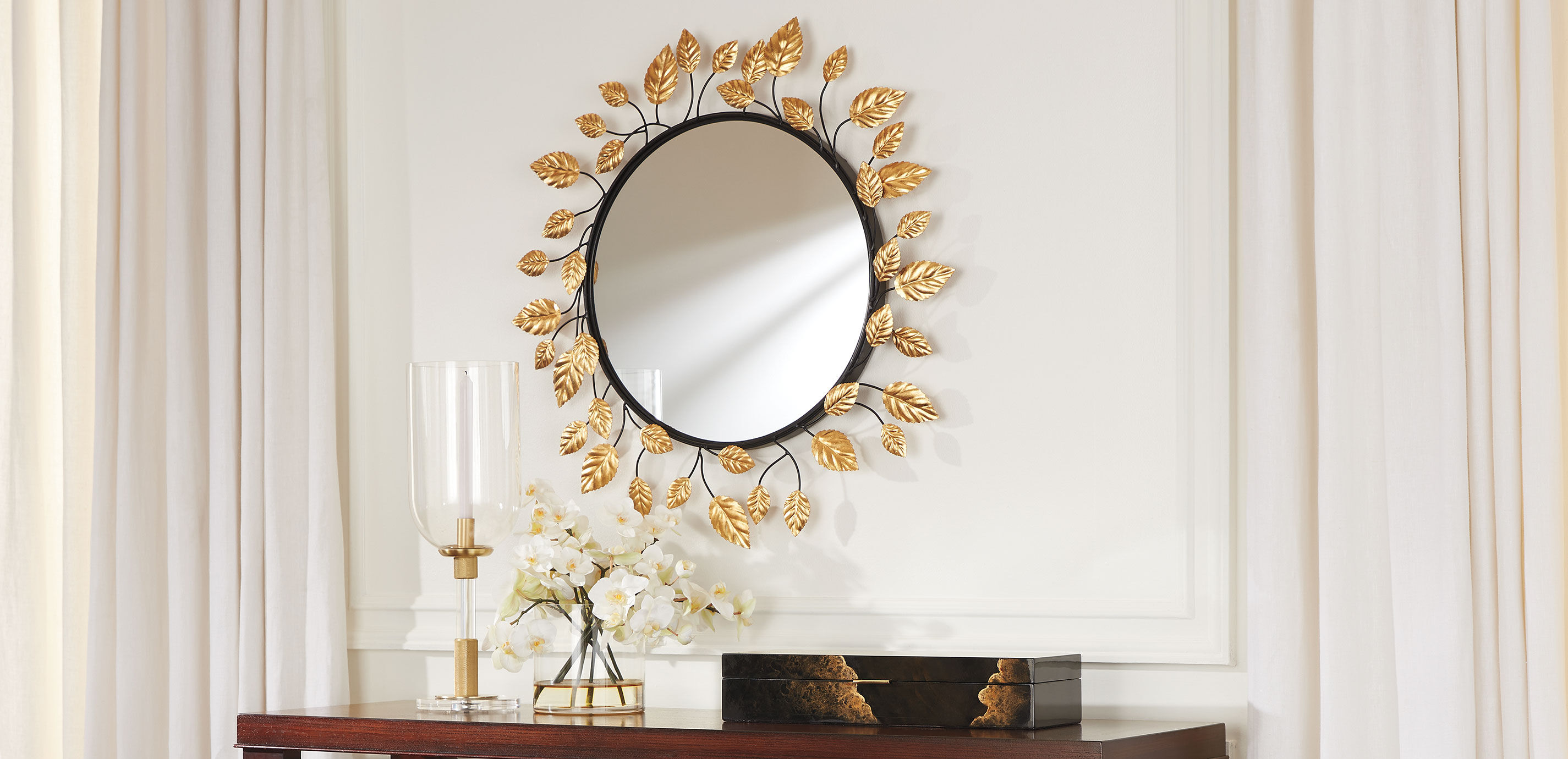 White Orchids in Glass Cylinder_5