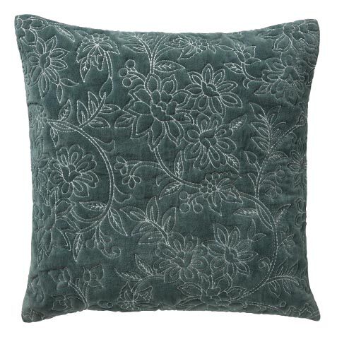 Quilted Velvet Pillow image