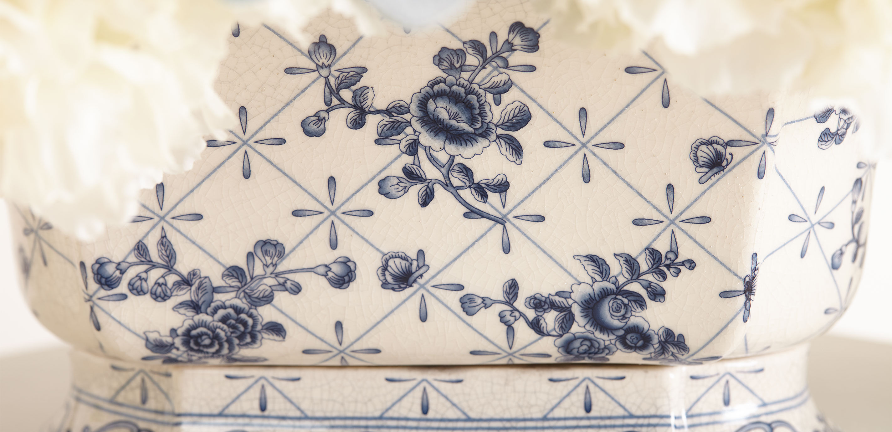 Hydrangea Byzantina in Cache Pot_2