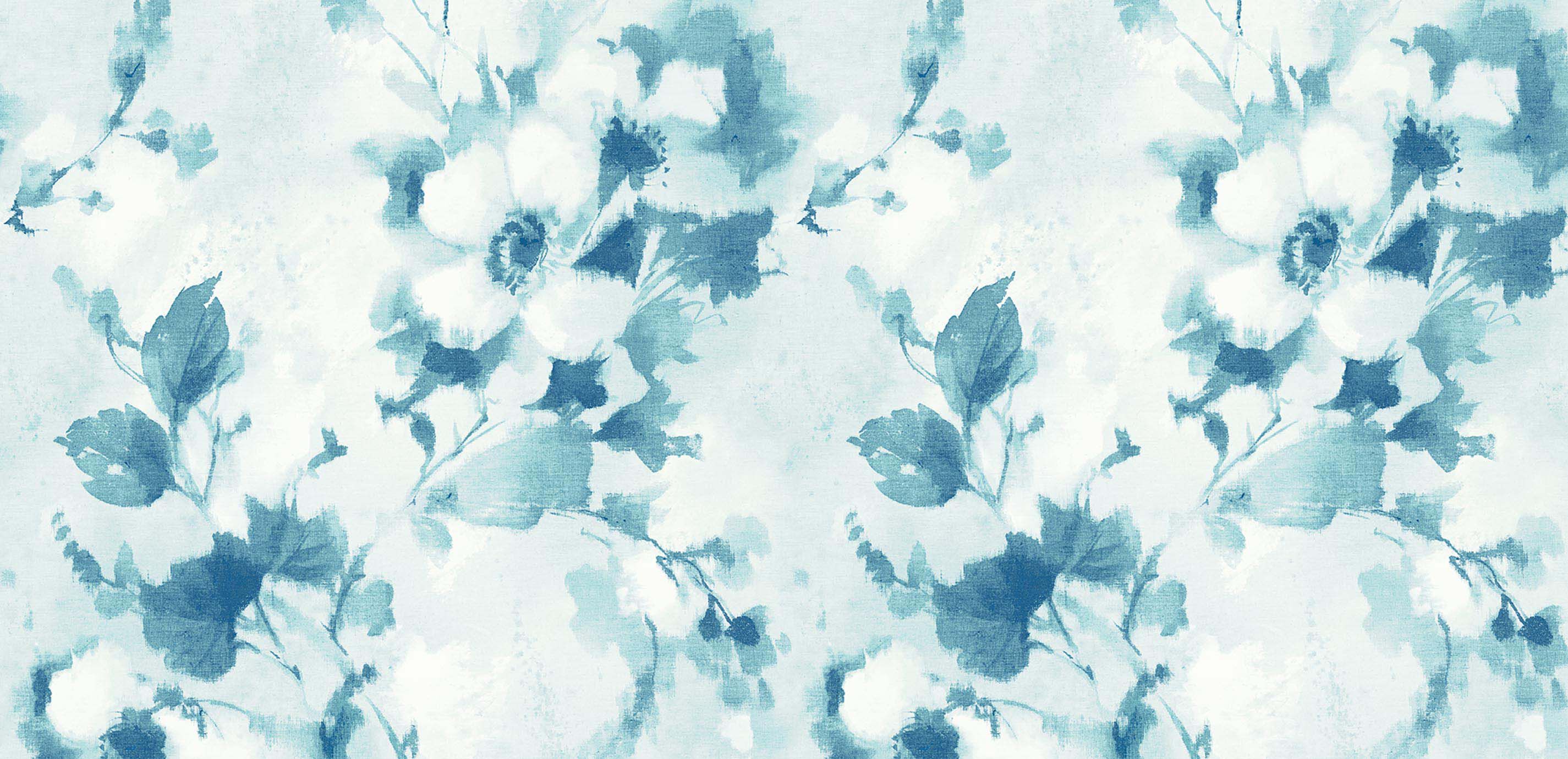 Mae Shibori Floral Wallpaper
