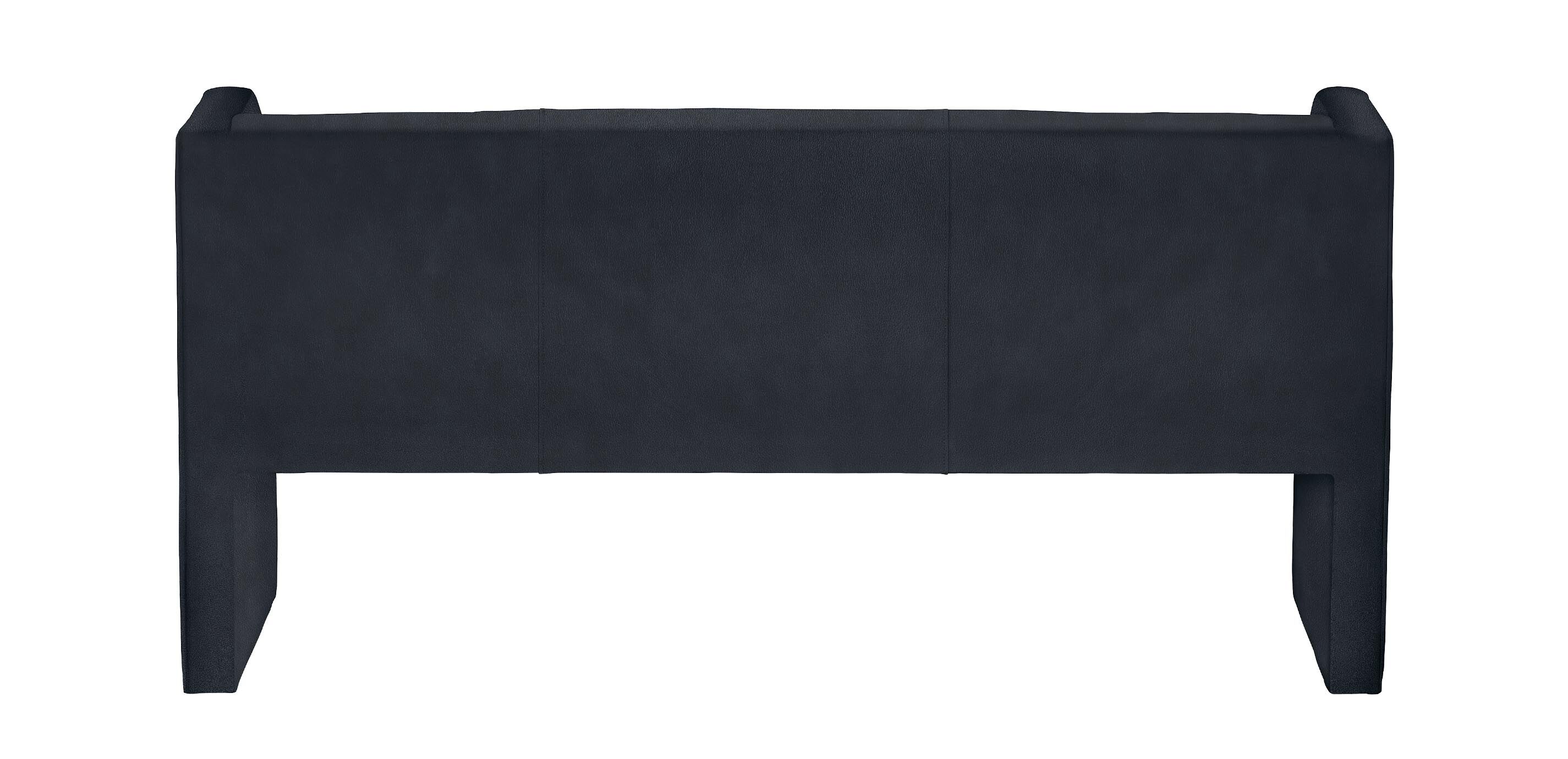 Samira Fully Upholstered Leather Bench_2