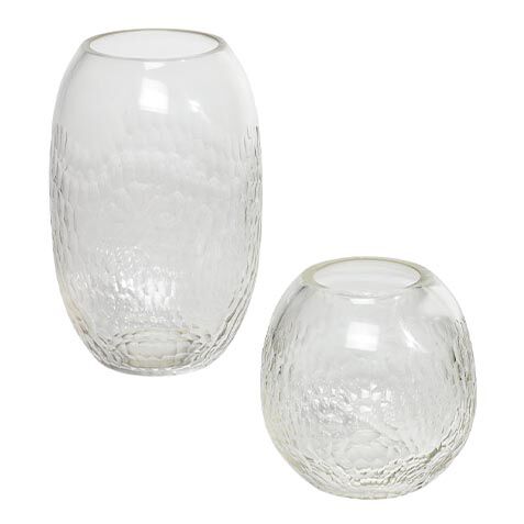 Naveah Clear Cut-Glass Vase image
