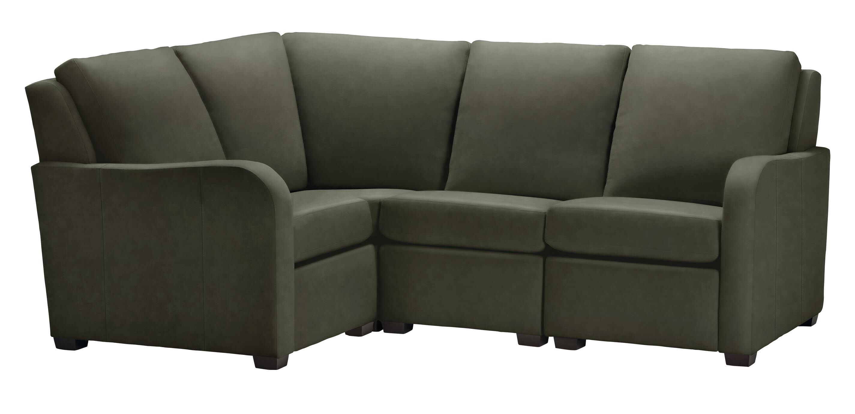 Jennings Leather Stationary Four-Piece Sectional_1