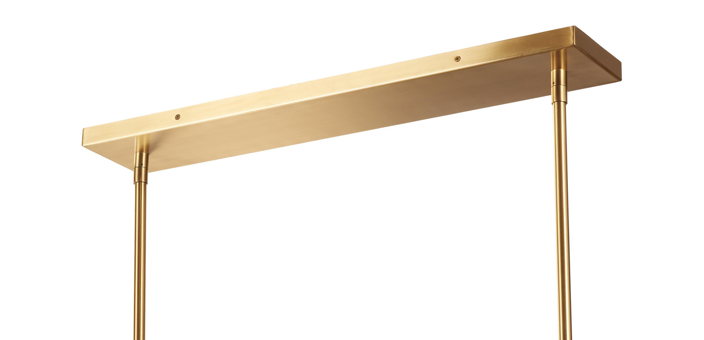 Turnbull Linear Chandelier, Polished Brass_4