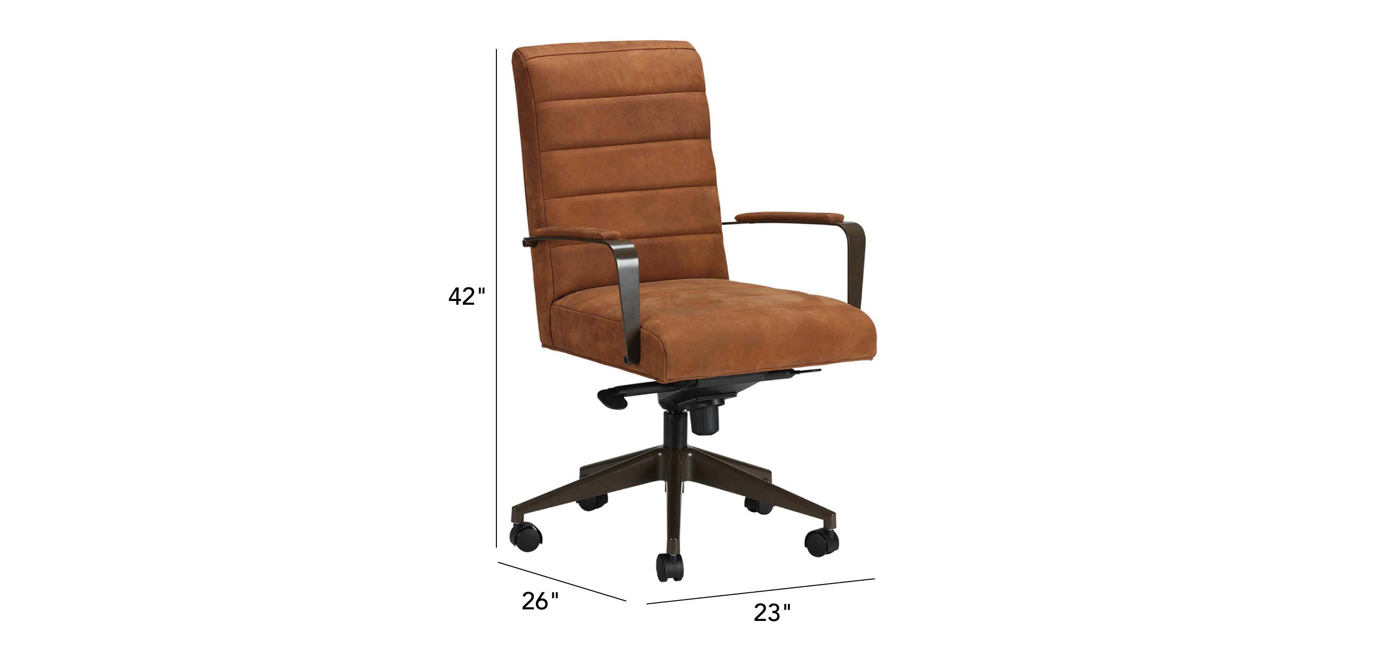 Slater Leather Channel-Back Desk Chair_2