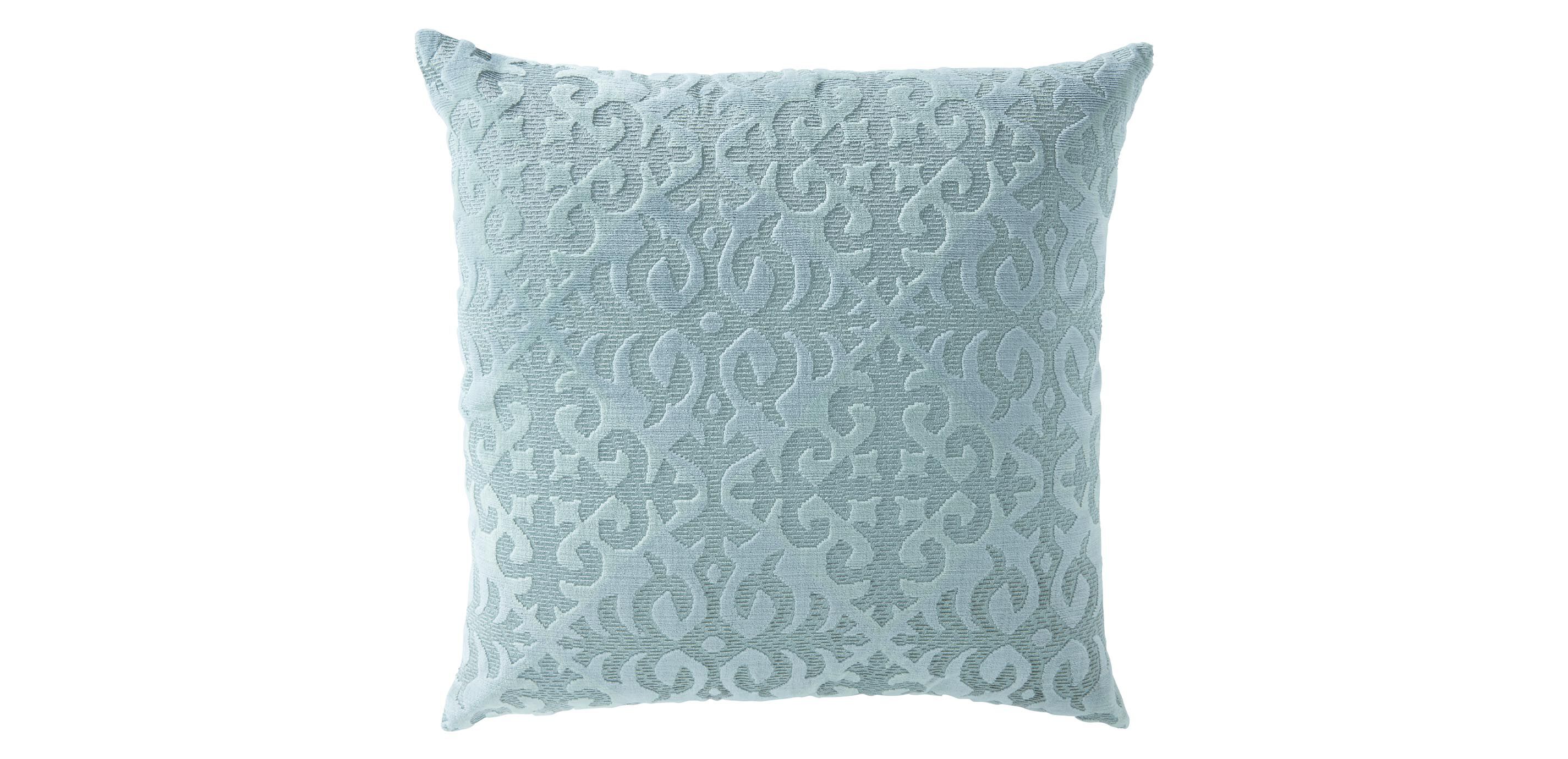 Ombre Cut Velvet Square Pillow, 20"