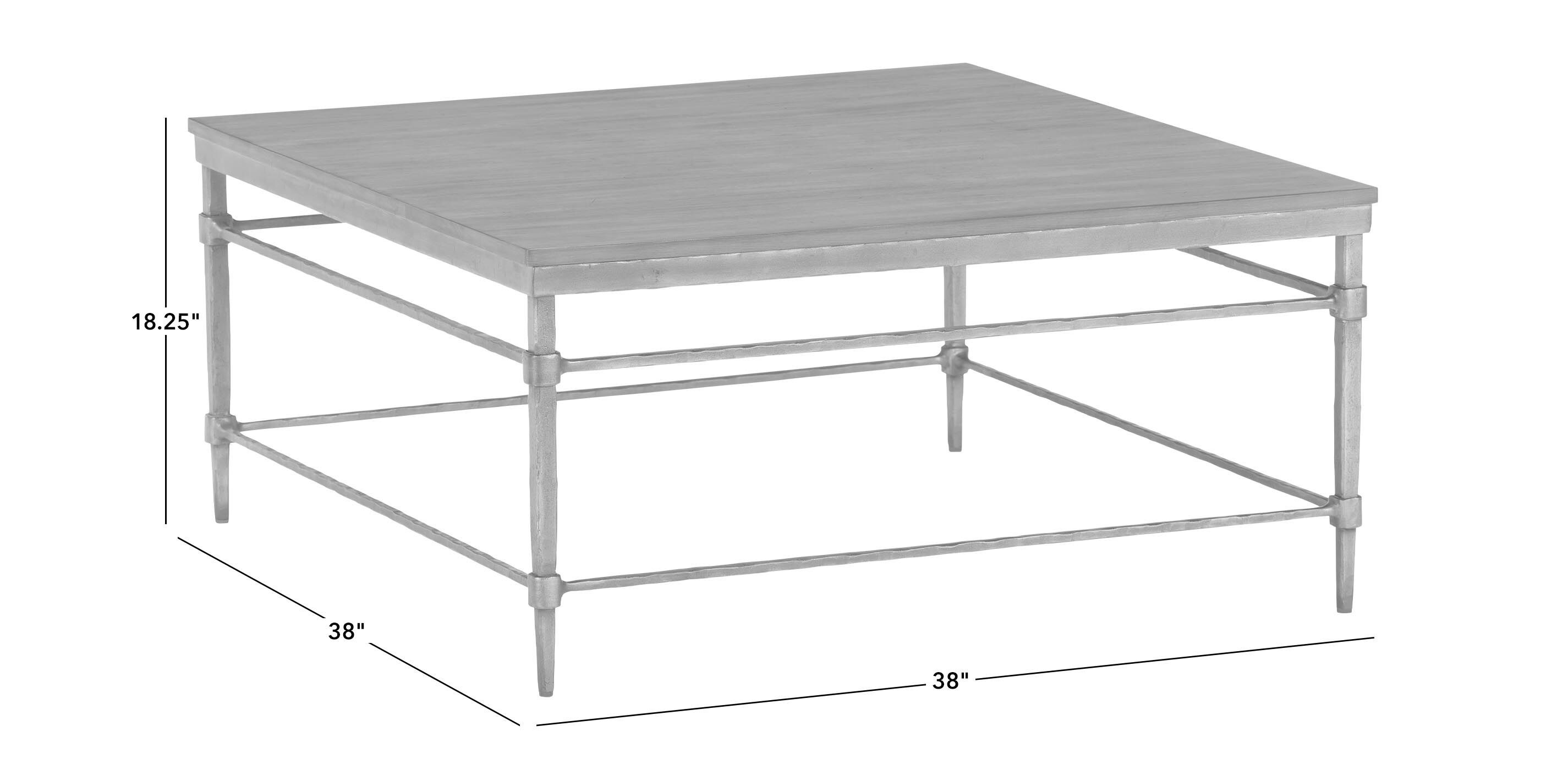 Vida Square Wood-Top Coffee Table_2