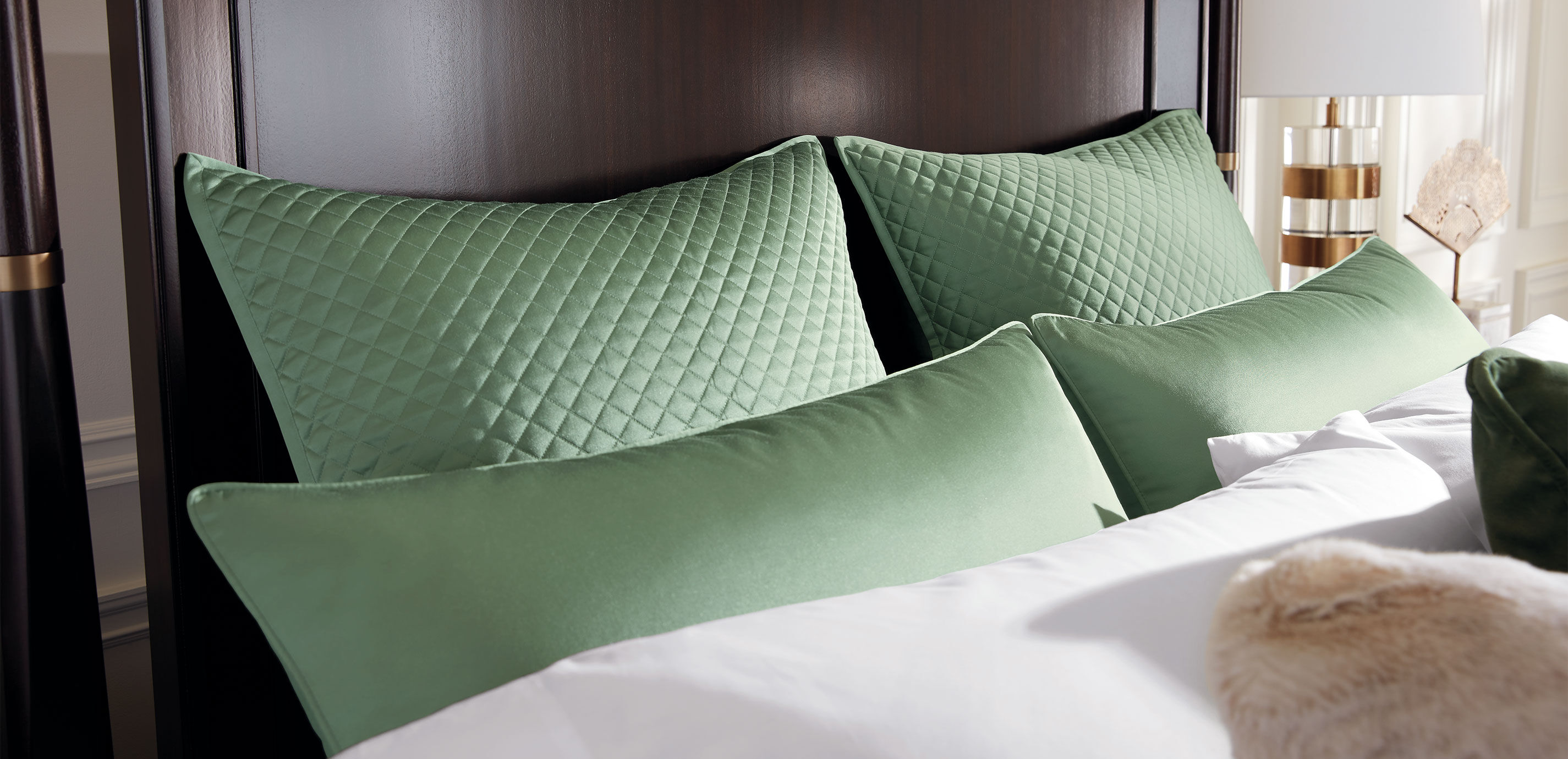 Salena Quilted Coverlet and Shams Set, Sage_4