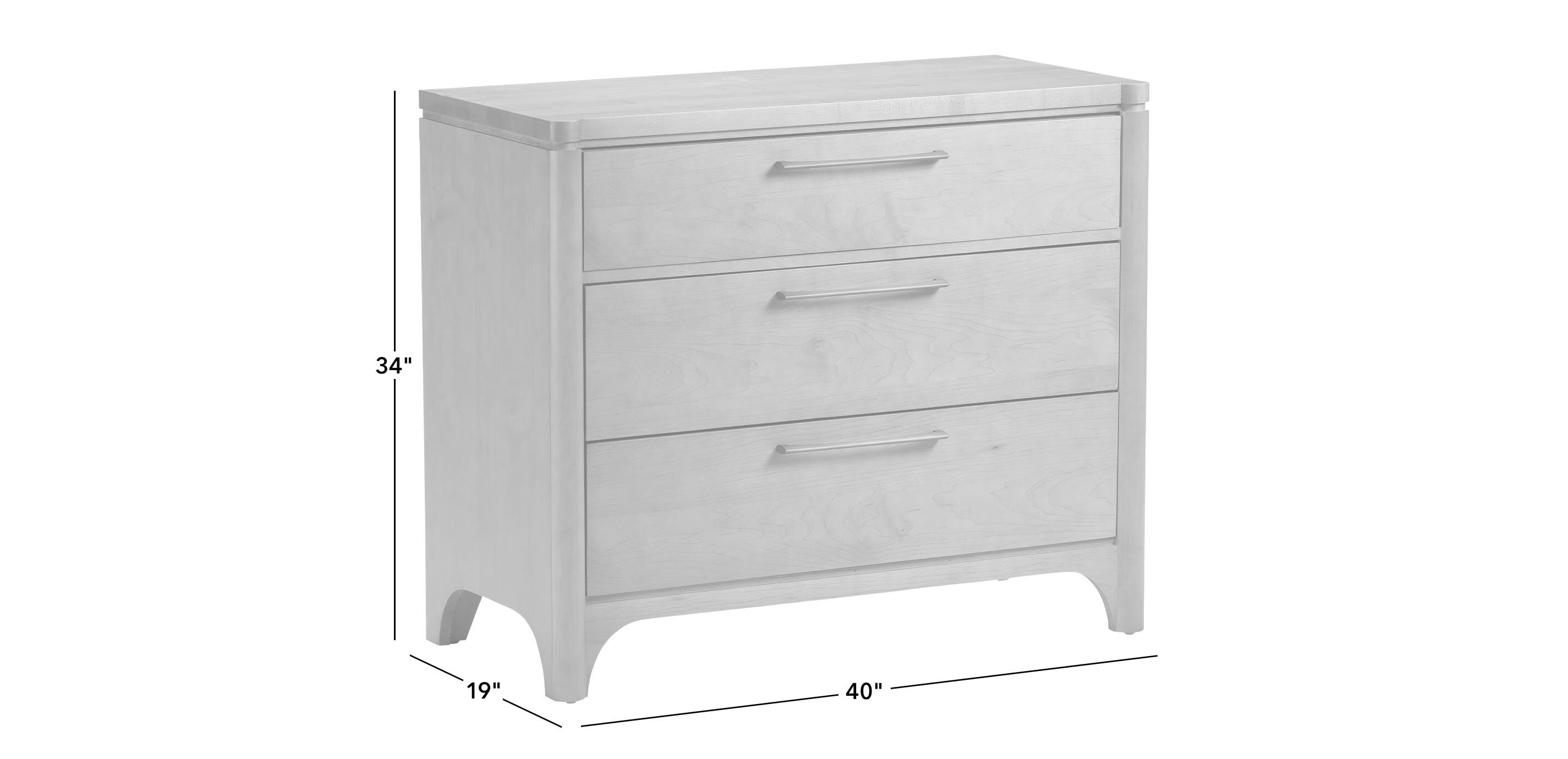 Asheville 3 Drawer Chest