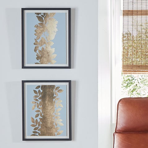 Gold Leaves I Product Tile Hover Image 072118A