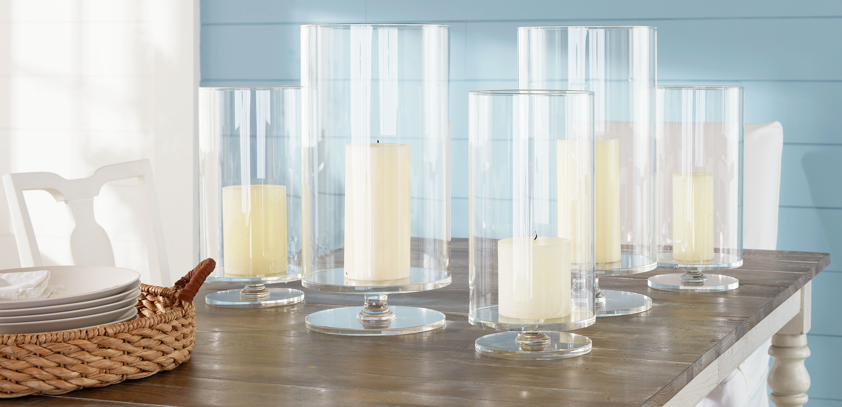 Clear Glass Hurricane_4