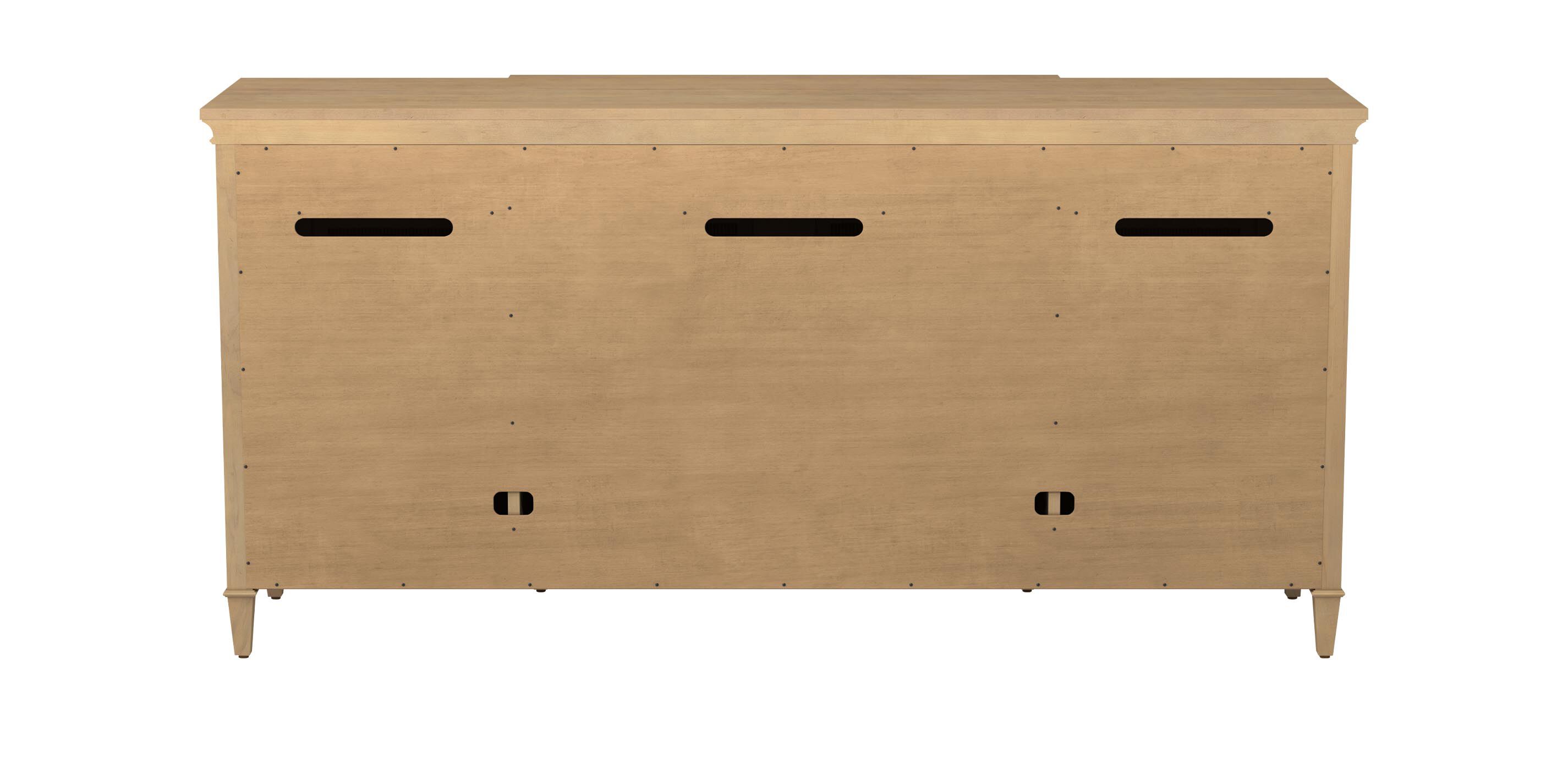 Davos Four-Door Wood Buffet with Breakfront Detail_3