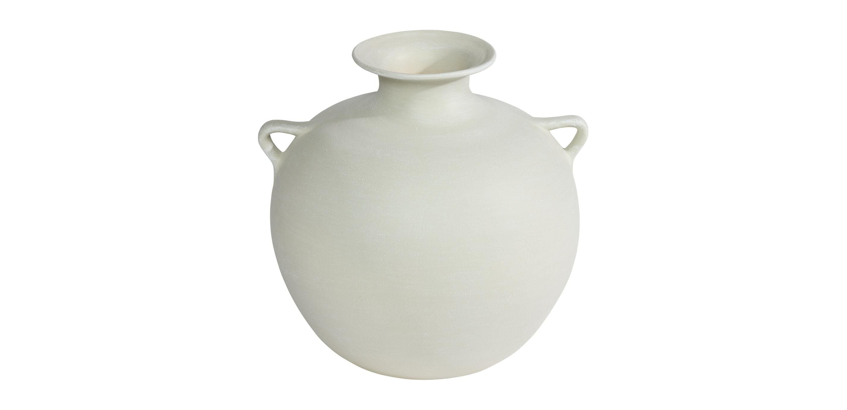 Washed Ceramic Vase, Medium