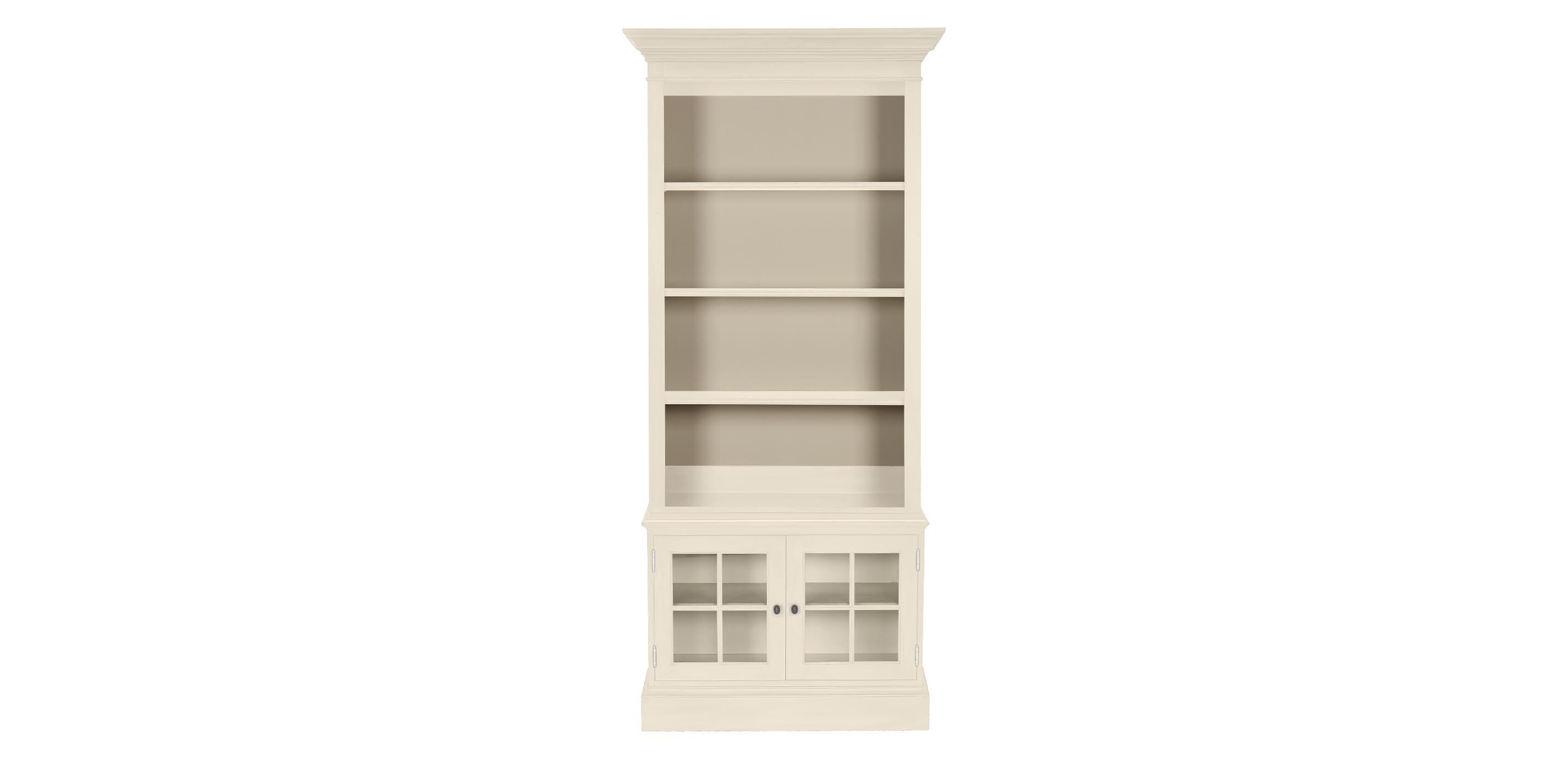 Villa Library Bookcase, Open Shelves