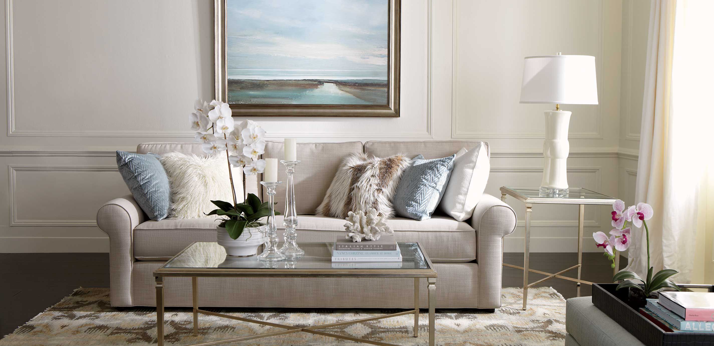 Heron Rectangular Coffee Table Coffee Tables Ethan Allen