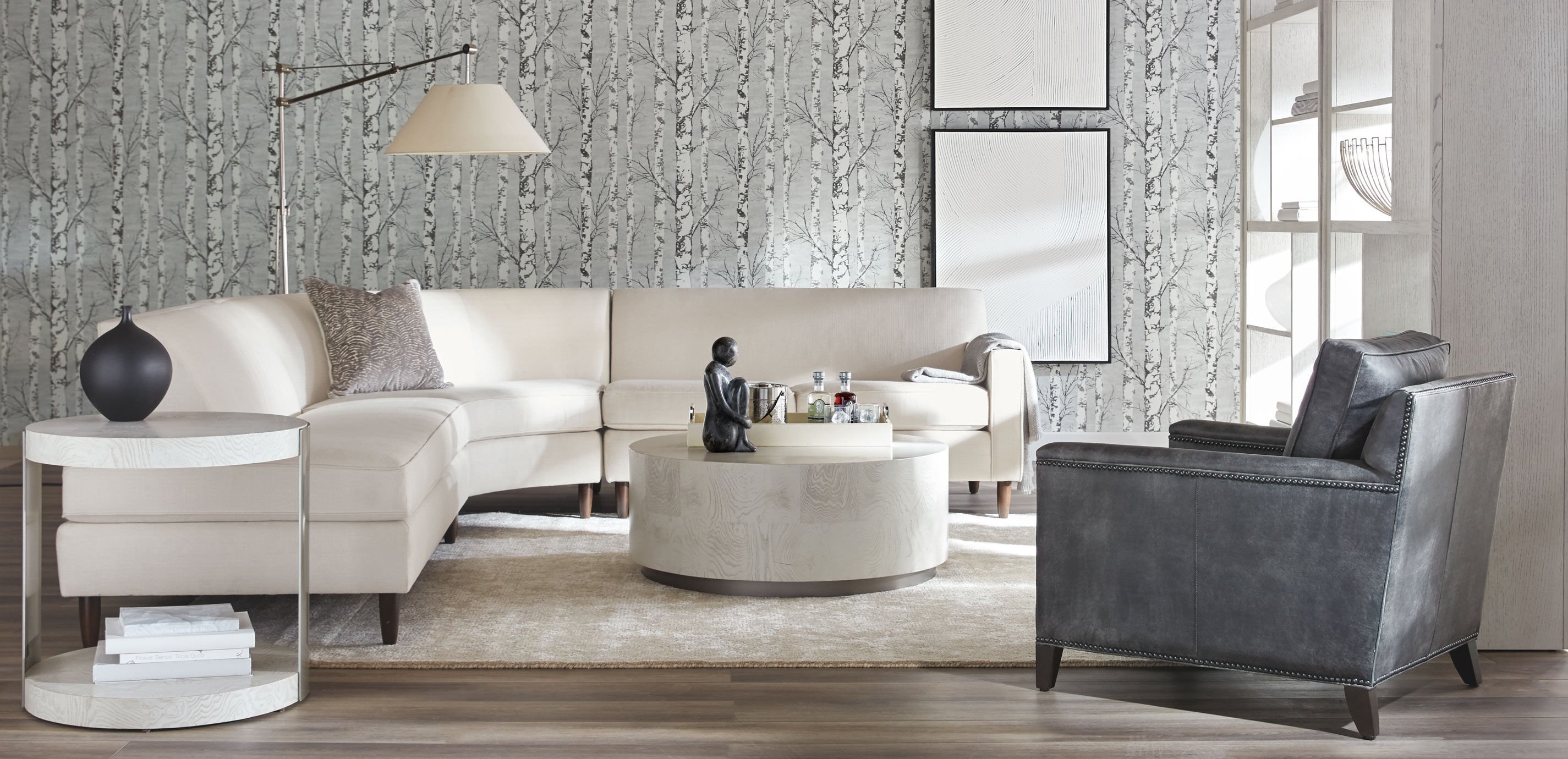 Still Birches Wall Mural_1