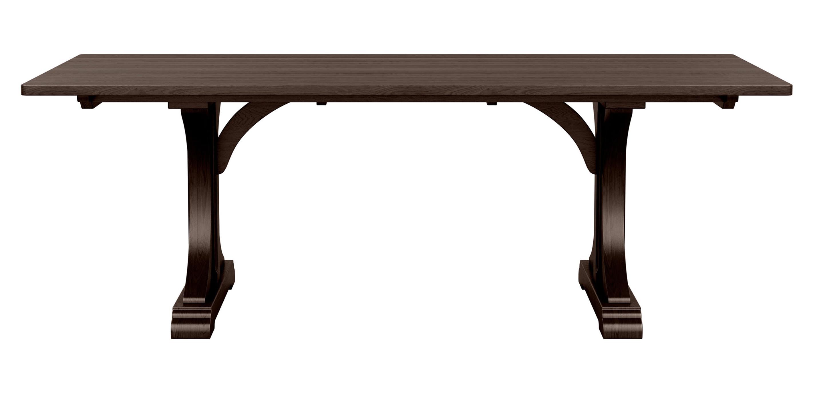 Corin Rough-Sawn Trestle Dining Table