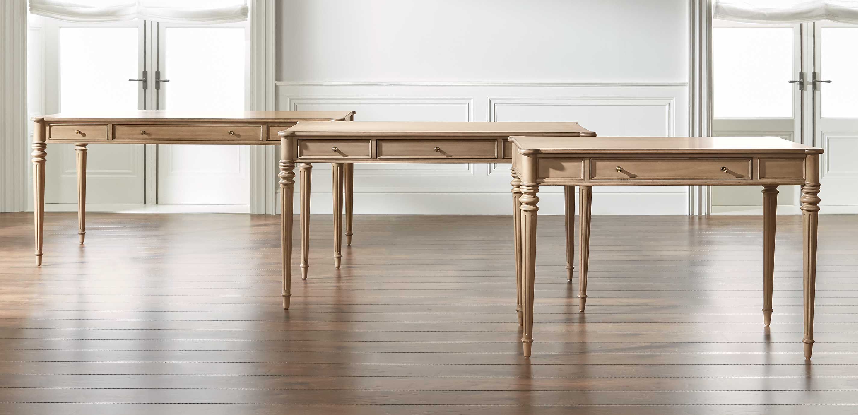 Custom Turret-Corner Home Office Desk_1