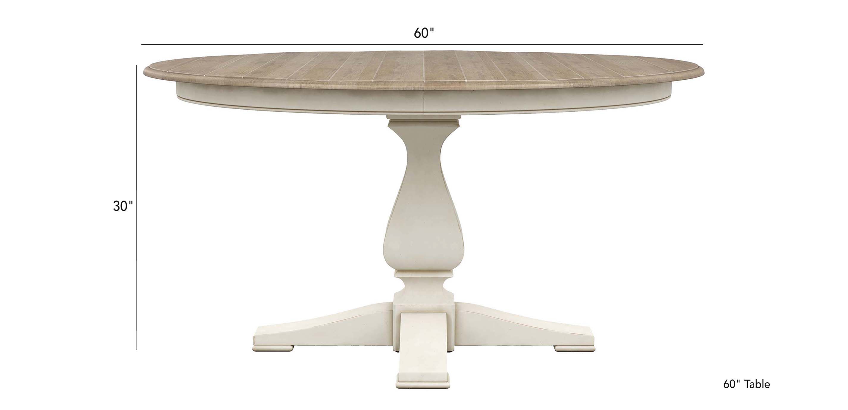 Cameron Rustic Round Dining Table_4