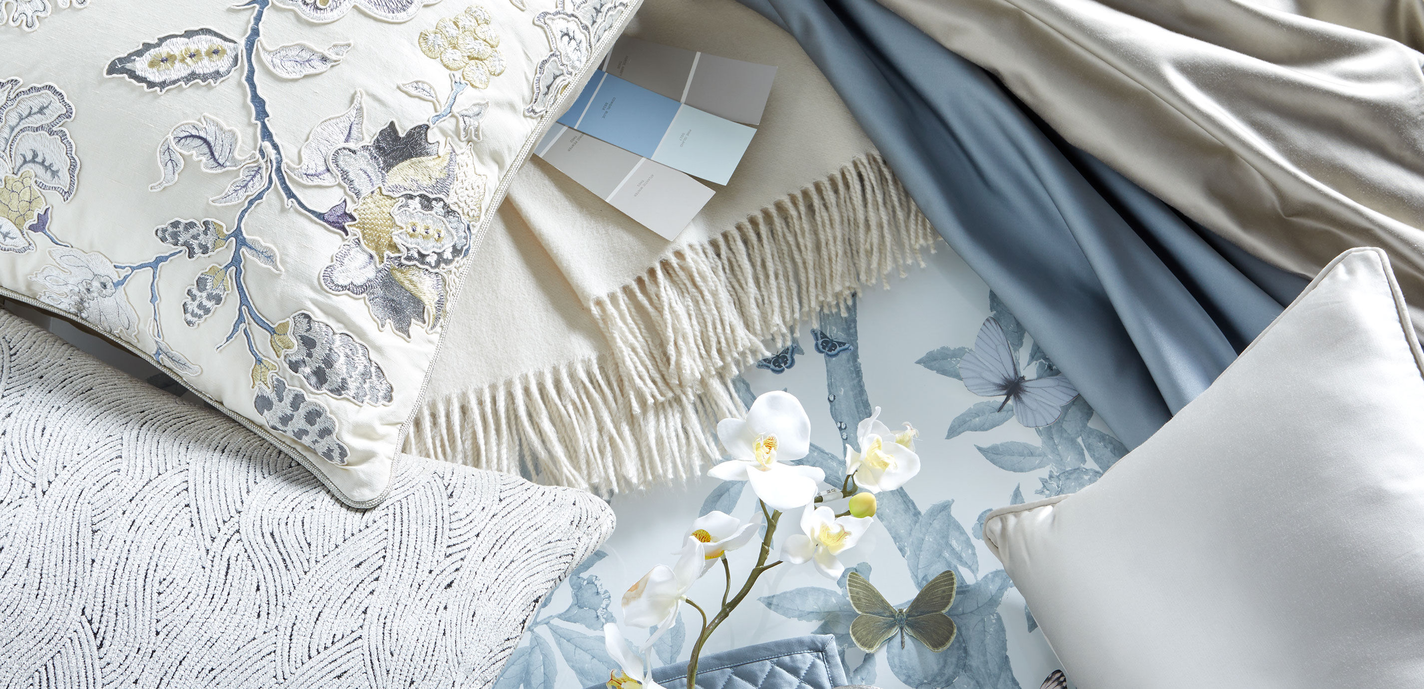 Salena Solid Duvet Cover, Mist Blue_5