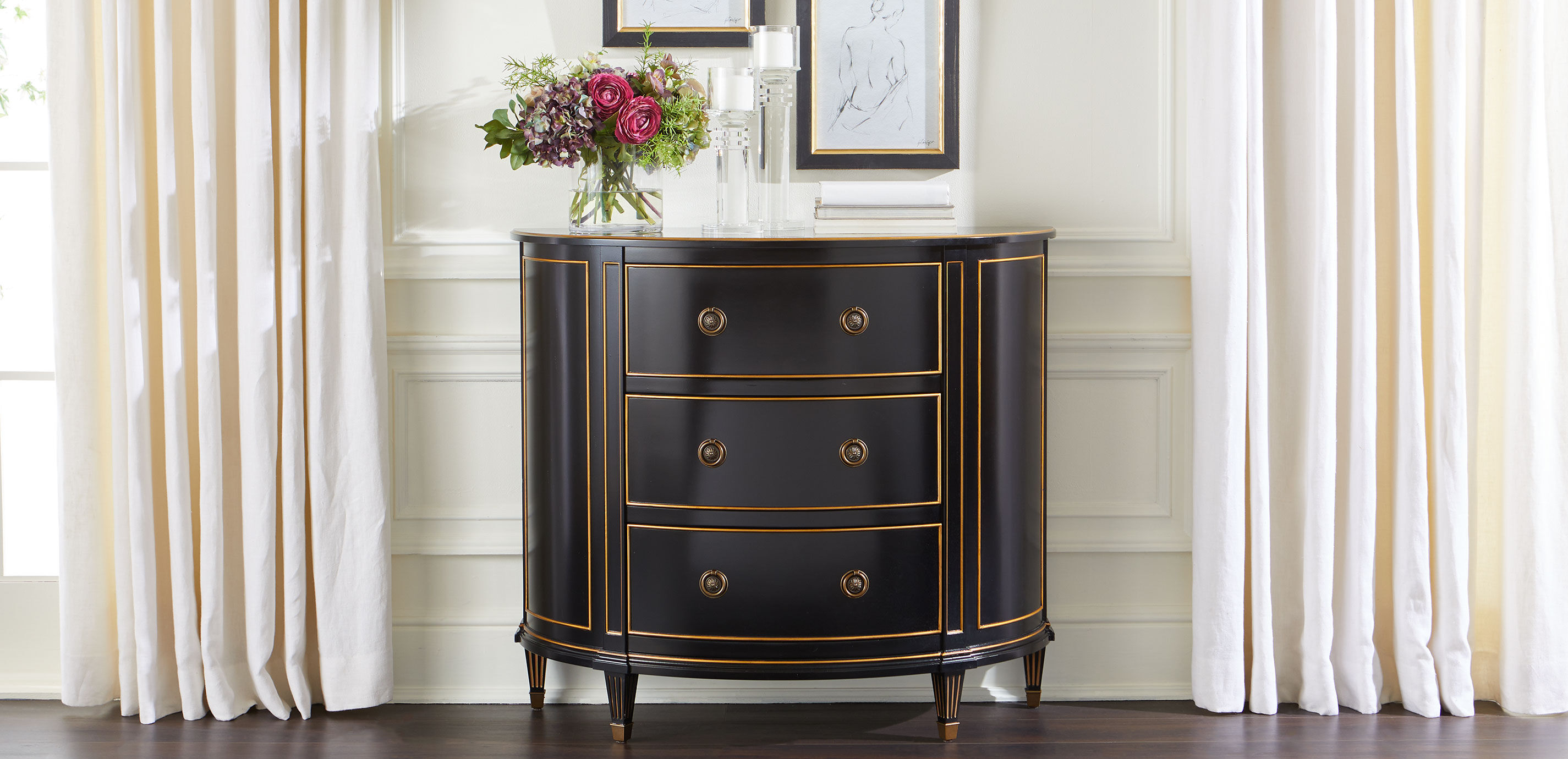 Stratton Demilune Console_8